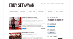 Desktop Screenshot of eddysetyawan.com